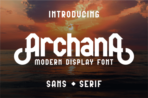 Archana Font - Featured Image