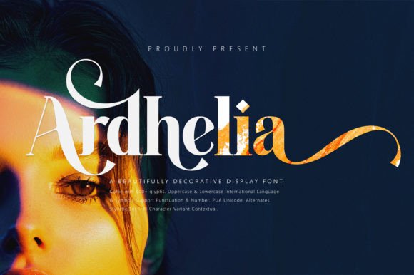 Ardhelia Font - Featured Image