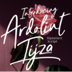 Ardolint Tijza Font - Featured Image