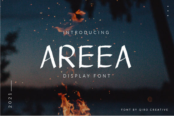 Areea Font - Featured Image
