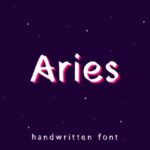 Aries Font - Featured Image
