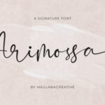 Arimossa Font - Featured Image