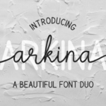 Arkina Duo Font - Featured Image