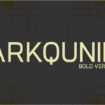 Arkqunie Bold Font - Featured Image