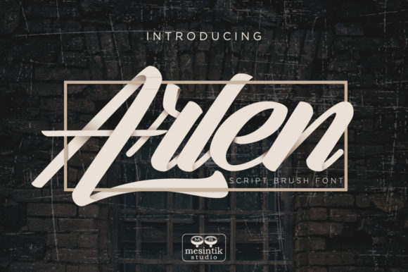 Arlen Script Font - Featured Image