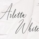Arletta White Font - Featured Image