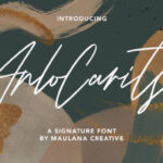Arlo Carits Font - Featured Image