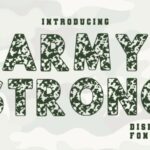 Army Strong Font - Featured Image