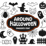 Around Halloween Font - Featured Image