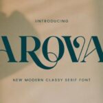 Arova Font - Featured Image