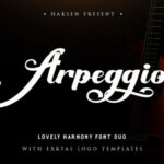 Arpeggio Duo Font - Featured Image