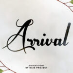 Arrival Font - Featured Image