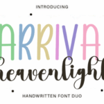 Arrival Heavenlight Font - Featured Image