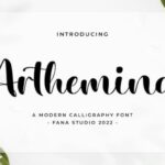 Arthemina Font - Featured Image