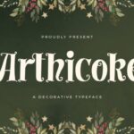 Arthicoke Font - Featured Image