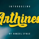 Arthines Font - Featured Image