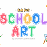Artschool Regular Font - Featured Image