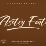 Asetry Fonte Font - Featured Image