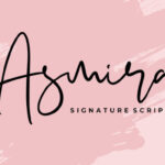 Asmira Font - Featured Image