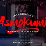 Asmokumis Font - Featured Image