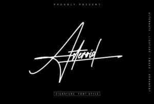 Asteroid Font - Featured Image