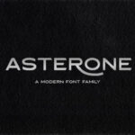Asterone Font - Featured Image