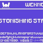 Astonishing Star Font - Featured Image