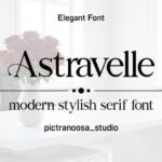 Astravelle Font - Featured Image