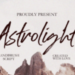Astrolight Font - Featured Image