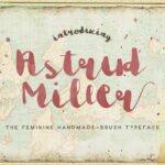 Astrud Miller Font - Featured Image