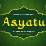 Asyatu Font - Featured Image