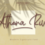 Athena River Font - Featured Image