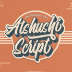 Atshushi Script Font - Featured Image