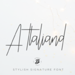 Attaliand Font - Featured Image