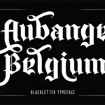 Aubange Belgium Font - Featured Image