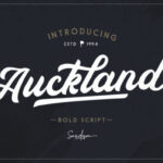 Auckland Script Font - Featured Image