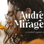 Audrey Mirages Font - Featured Image