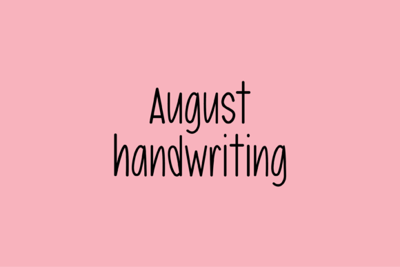 August Font - Featured Image
