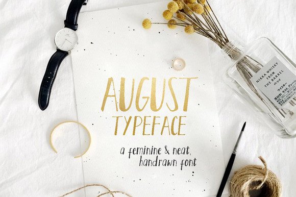 August Font - Featured Image
