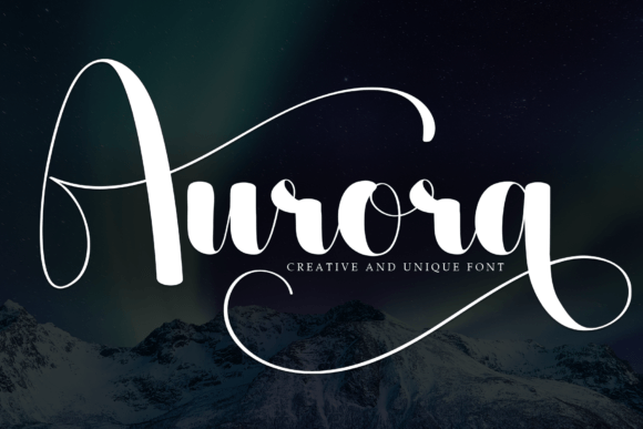 Aurora Font - Featured Image