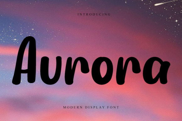 Aurora Font - Featured Image