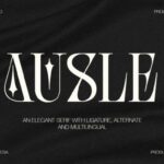 Ausle Font - Featured Image