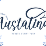 Austalina Font - Featured Image