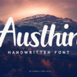 Austhin Font - Featured Image