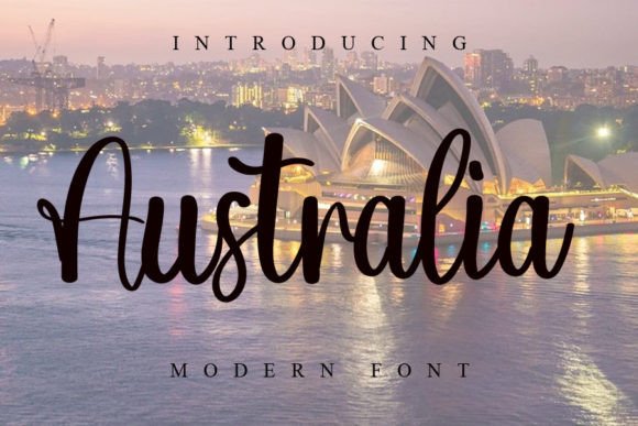 Australia Font - Featured Image
