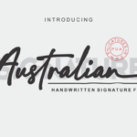 Australian Signature Font - Featured Image