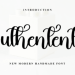 Authententic Font - Featured Image