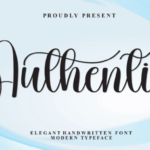 Authentic Font - Featured Image