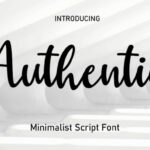 Authentic Font - Featured Image