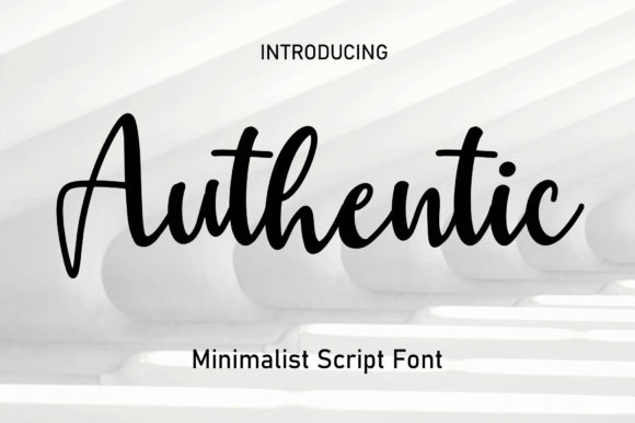 Authentic Font - Featured Image